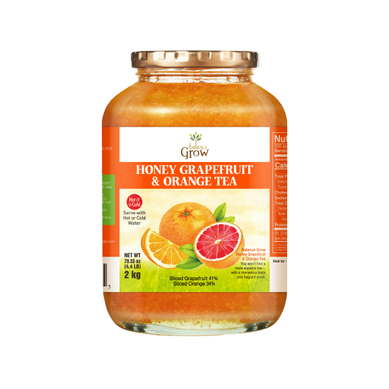 Balance Grow Honey Grapefruit & Orange Tea