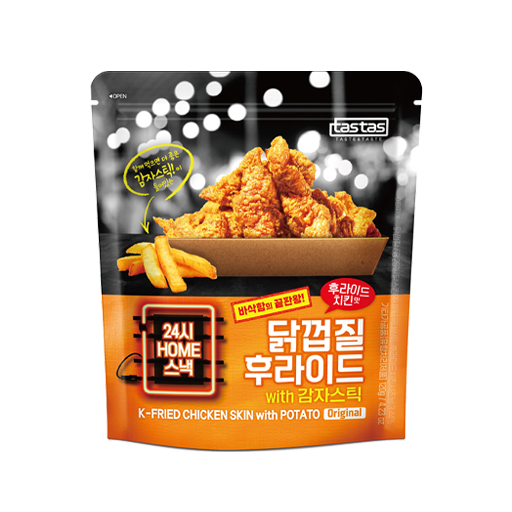 닭껍질후라이드 with 감자스틱 후라이드치킨맛