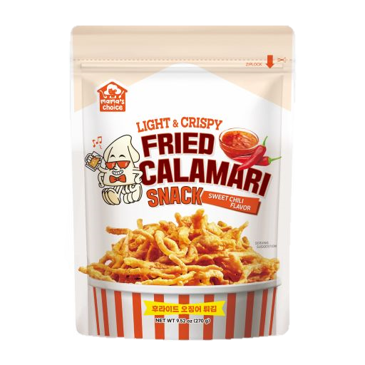 Fried Calamari Snack Sweet Chili Flavor
