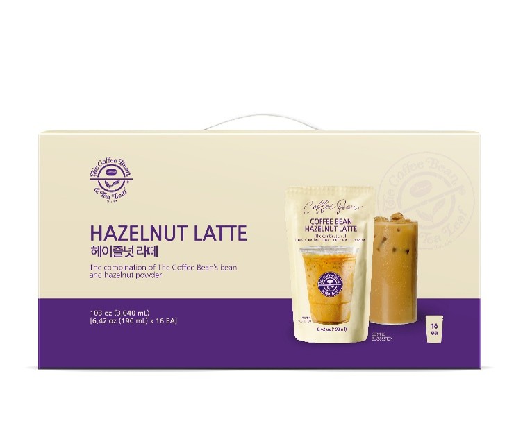 Coffeebean Hazelnut Latte